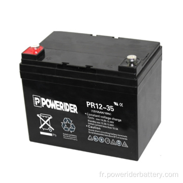 Batterie de hautes hautes au plomb 12V 35Ah